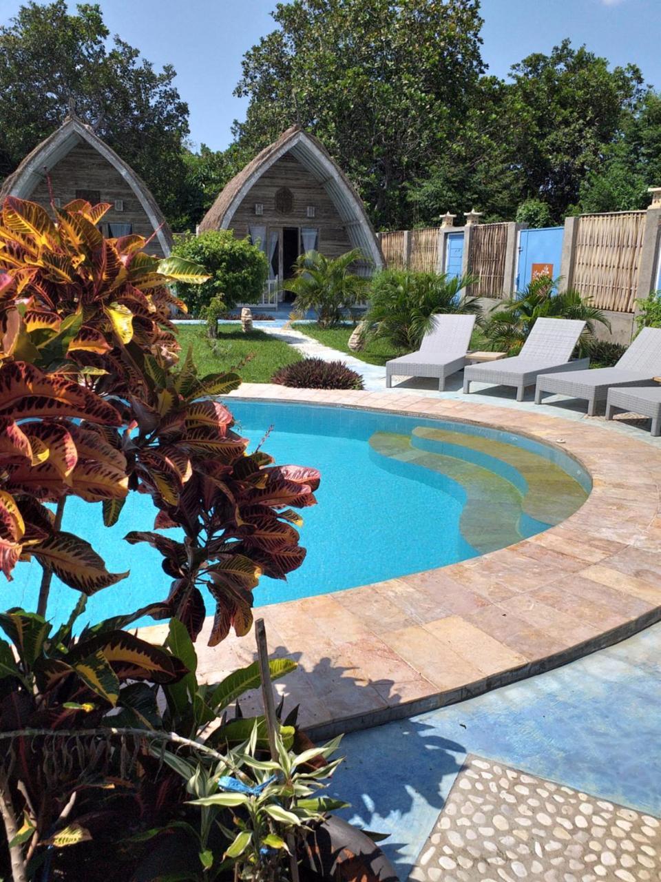 Bed and Breakfast Casa Azzurra Gili Air Zewnętrze zdjęcie