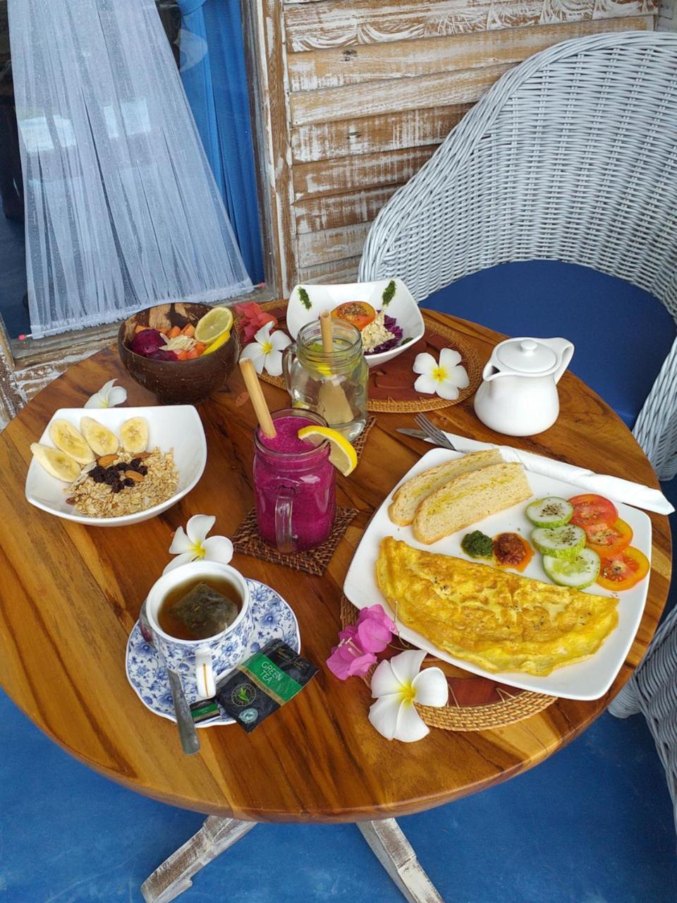 Bed and Breakfast Casa Azzurra Gili Air Zewnętrze zdjęcie