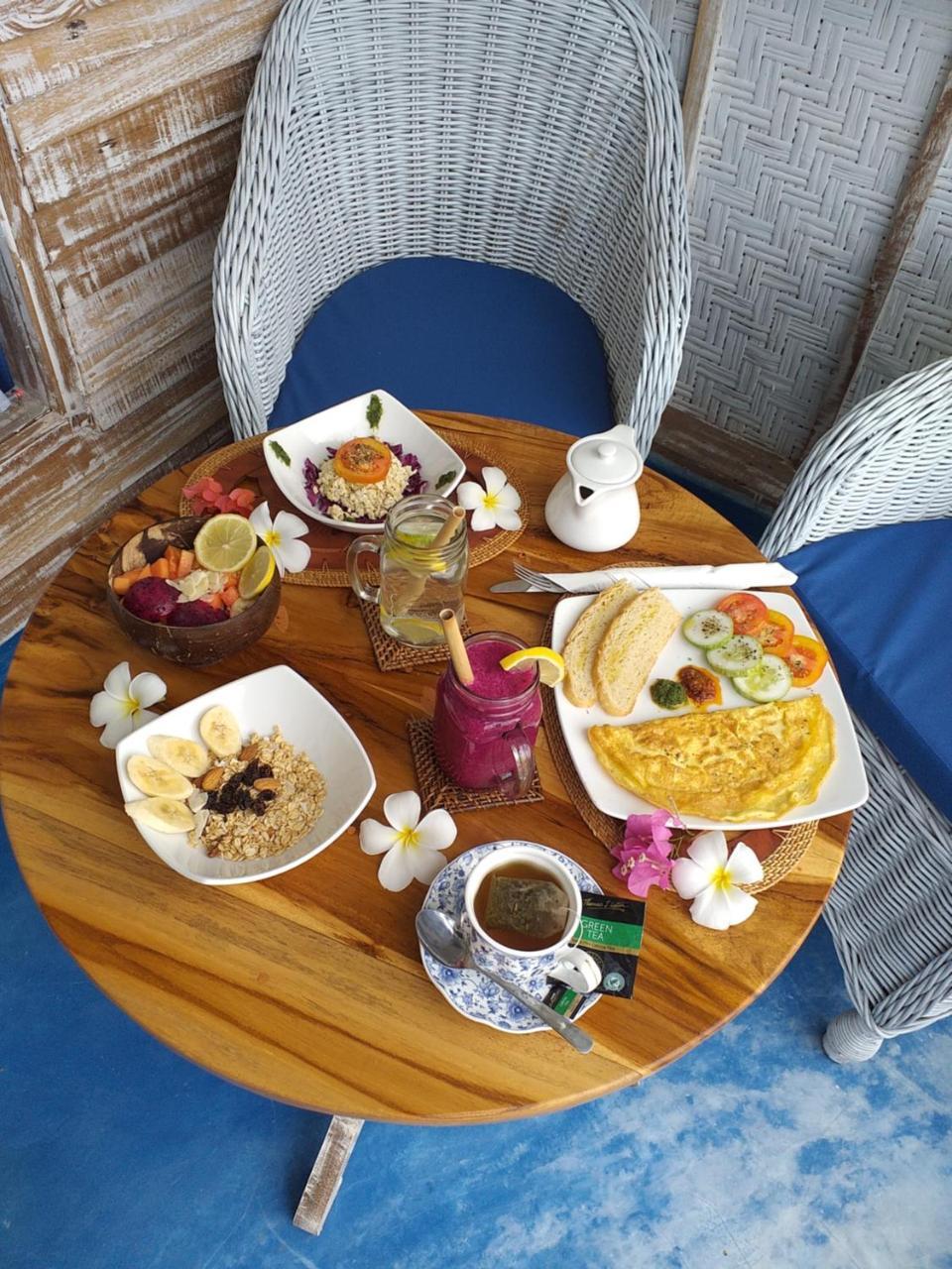Bed and Breakfast Casa Azzurra Gili Air Zewnętrze zdjęcie